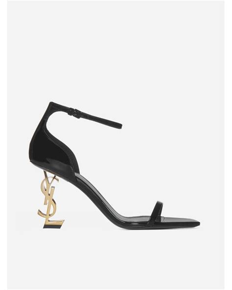 ysl 85mm heels|YSL sandals.